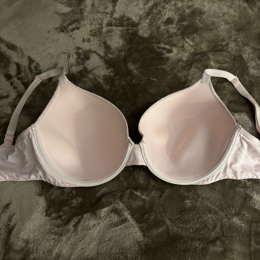 Victoria's Secret Light Pink Adjustable Full Coverage Underwire Bra Size 34DDD - Picture 8 of 10